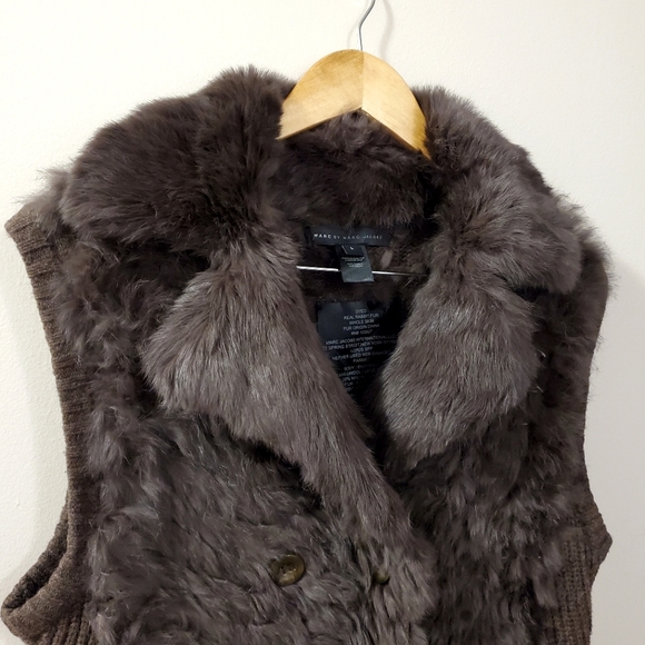 Marc Jacobs - Rabbit Fur Vest - Size L  *Please Read* - Picture 5 of 11